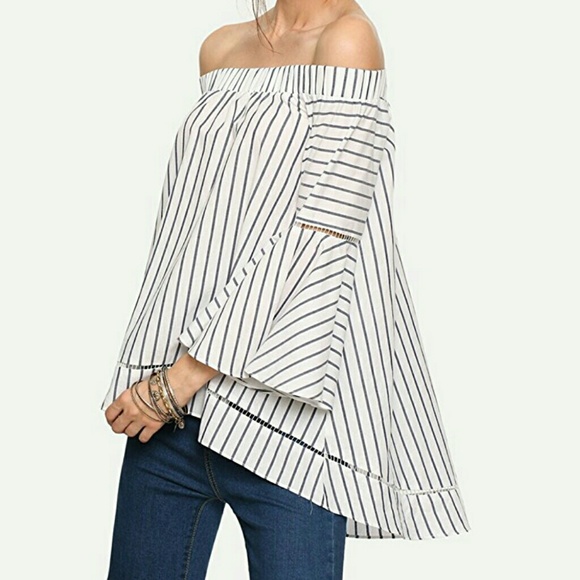 Off shoulder blouse Make an Offer - Picture 2 of 8